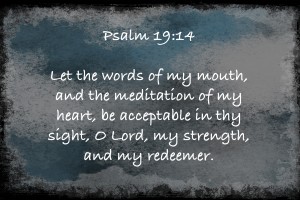 Psalm 19 14 6CH